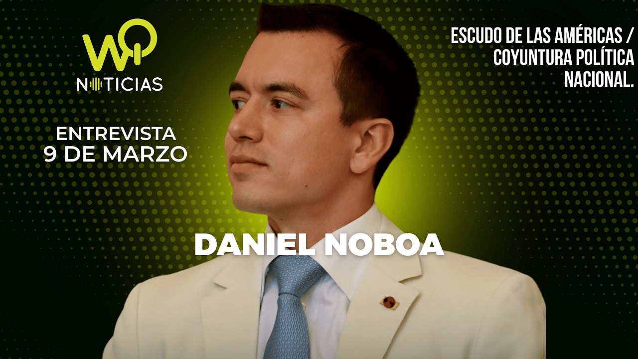Daniel Noboa, Presidente del Ecuador