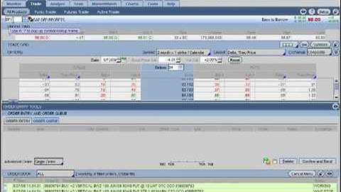 Calendar Spread Tutorial Part 1