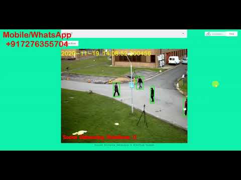 Python Code for Social Distance Detection System Covid19 Full Source Code