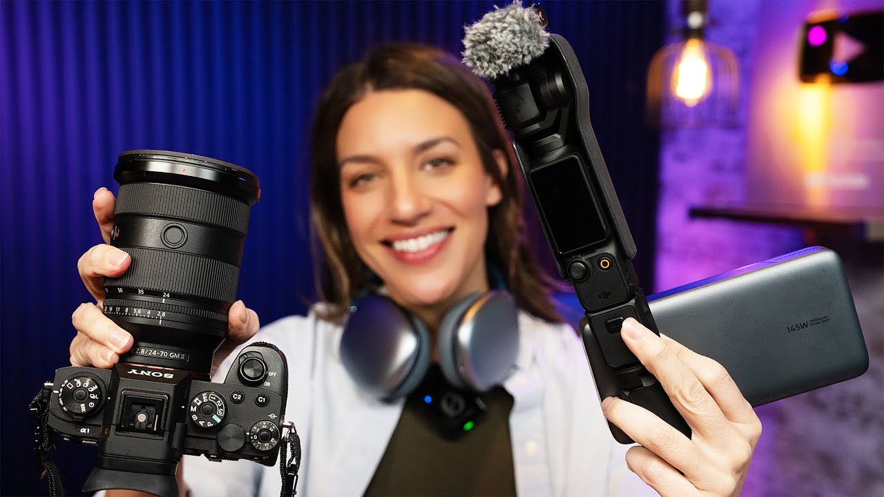What's in MY BAG: TRAVEL with video gear and stills