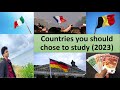 Three (03) countries in Europe with low tuition fee| scholarships and Job opportunities