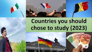 Three (03) countries in Europe with low tuition fee| scholarships and Job opportunities