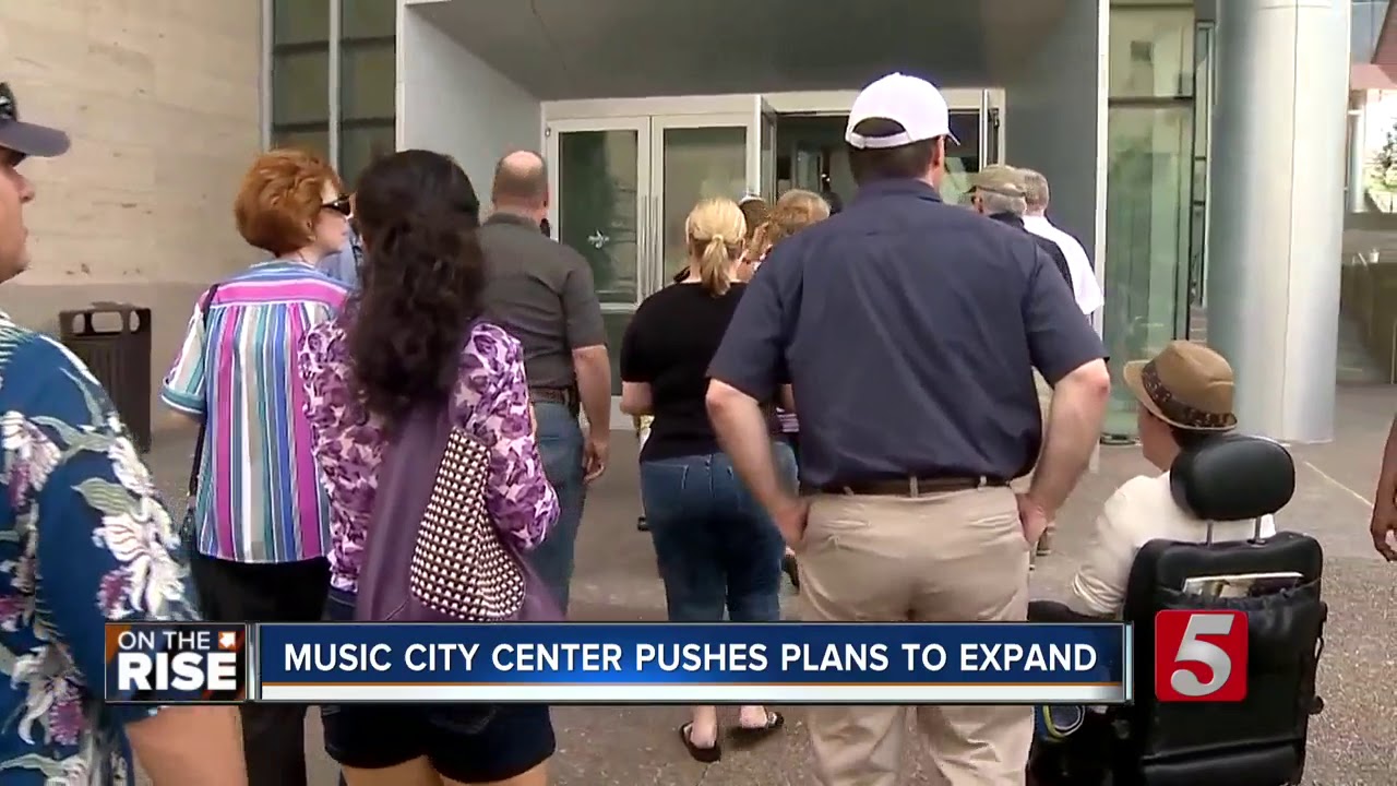 Music City Center looking towards expansion