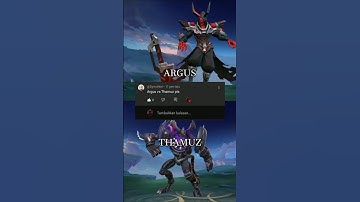 #request by @rowletiyan Argus vs Thamuz #mlbb #mobilelegends #shorts