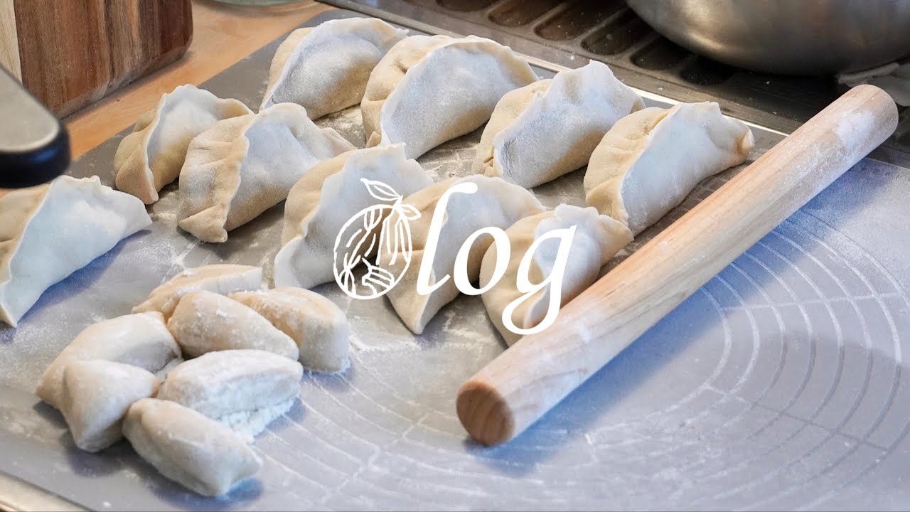 做饭日常｜九月正是吃荠菜饺子的月份｜塔塔酱鱼排三明治