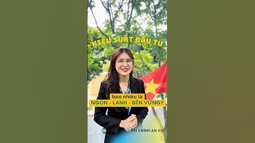 Tỷ suất đầu tư bao nhiêu là NGON - LÀNH - BỀN VỮNG? #cophieu #taichinh #chungkhoan #tips