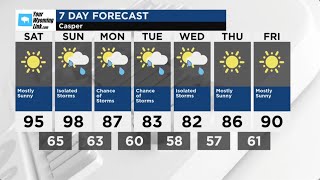 Casper Weather for Saturday, July 13, 2024