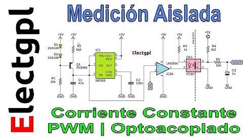 Como medir Tension Aislada Optoacoplada con 555 y Comparador | Corriente Constante | Sponsor LCSC