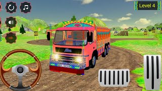 Indian Cargo Truck Driving - Offroad Truck Transport Simulator - Android Gameplay screenshot 1