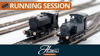 Hatton's OO SECR P Class 0-6-0T & Andrew Barclay 0-4-0ST (1st EPs) - Running Session