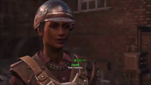 Cass and Valentine Visit Goodneighbor - Fallout 4