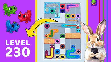 Gecko Out Level 230 Solution Walkthrough