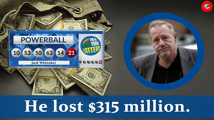 This is how money can destroy a man.