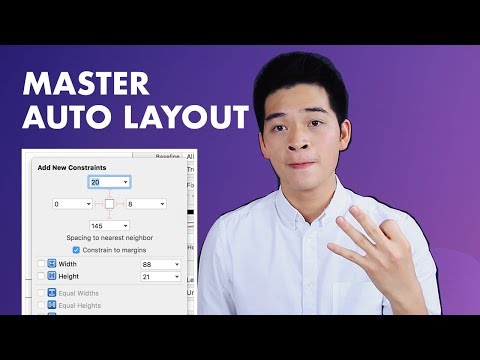 Auto Layout Tutorial in Xcode with Swift for iOS 11 | iOS Development Tutorial