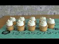 Как Нанести Крем на Капкейки / how to decorate cupcakes