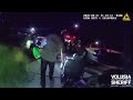 Bodycam shows Florida deputy leap into marina to rescue man clinging to pipe