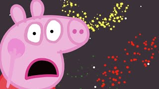 Peppa Goes To See The Fireworks 🎆🐷  We Love Peppa Pig