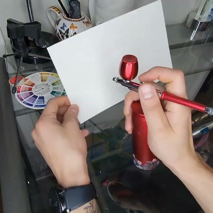 Cordless airbrush any good? unboxing and spray testing