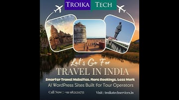 AI WordPress Websites for Travel and Tour Operators in Miraroad by Troika Tech Serives