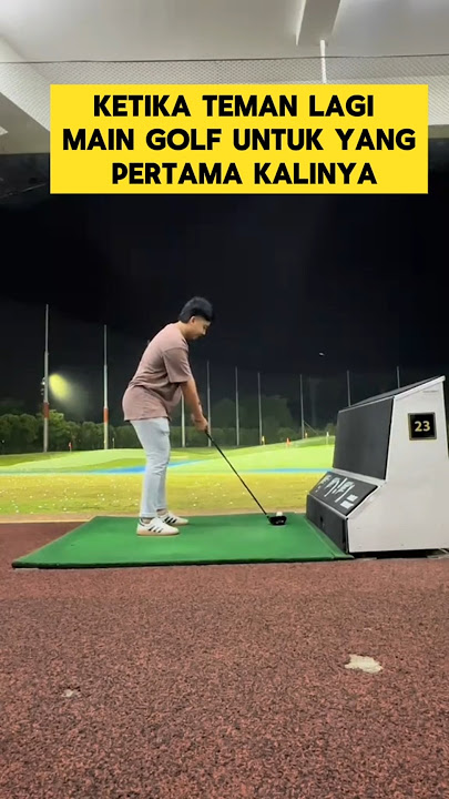 momen lucu ketika lihat teman main golf untuk yang pertama kalinya ‼️‼️#lucu #kocak #meme #shorts