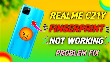 🔴 How To Solve Fingerprint Not Working Problem Realme C21y Fingerprint Fixed Karne Ke Best Trick ⚡
