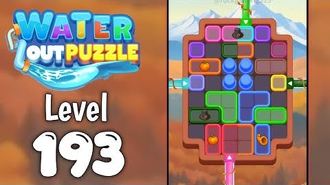 Water Out Puzzle Level 193 Walkthrough