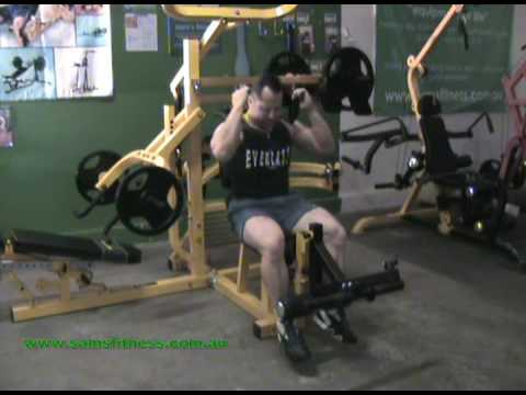 Ab Crunch On The Powertec Multi System At Www Samsfitness Com Au