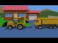 Truck and Excavator Song  Construction Vehicles For Kids ...