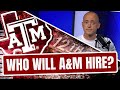 Josh Pate On Texas A&amp;M Coaching Search Intel (Late Kick Cut)