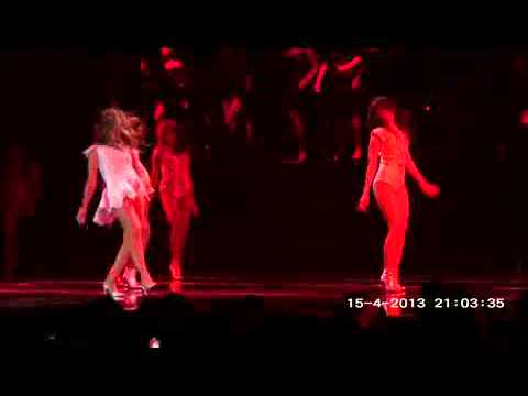 HD Beyonce-Run the world(Girls) LIVE Serbia HER FIRST SHOW Mrs Carter ...