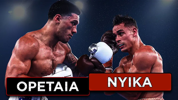 Jai Opetaia vs. David Nyika Boxing Highlights | Brutal Knockout