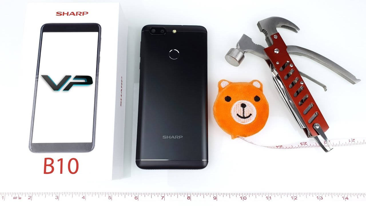 Sharp B10 Unboxing and Size Comparison
