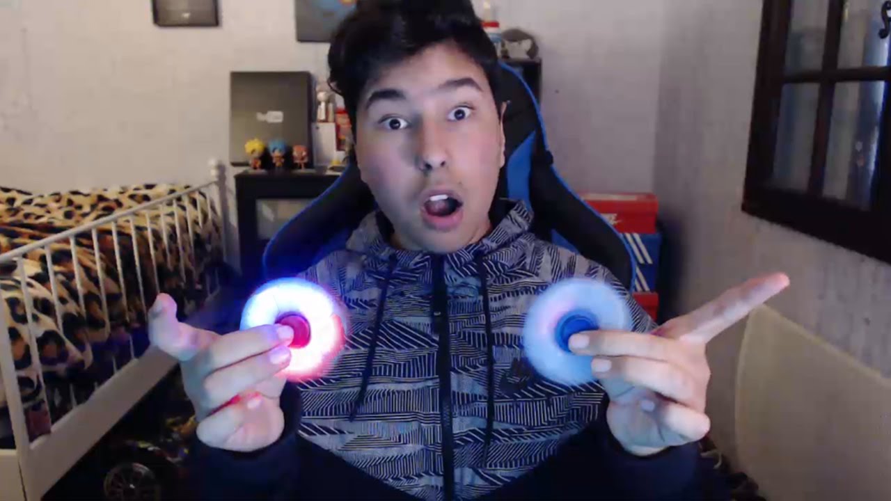 LE HAND SPINNER LUMINEUX ! 