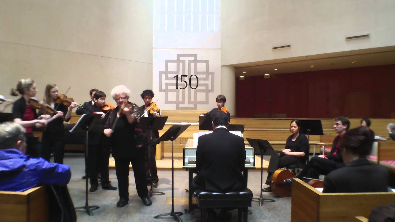 New York Baroque Inc and Monica Huggett Perform Vivaldi