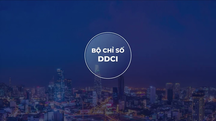 Báo cáo đánh giá chỉ số ddci năm 2024