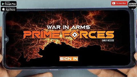 WIA: PRIME FORCES (EN/BETA) 2025 Online-FPS Mobile Android-Gameplay