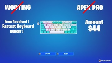 FASTEST Budget Gaming Keyboard  ⌨️| Better Than Apex Pro + Wooting | Unboxing + Review + Gameplay
