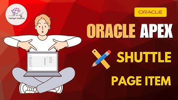 ✨ Oracle APEX Shuttle Page Item – Dual Listbox Tutorial for Advanced Forms | @thanigaisolutions 