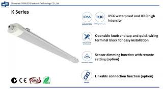IP66 led linear lighting fixture - K Series