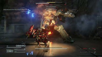 Bullying Enforcer with melee combos - Armored Core 6