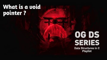 C Language Void Pointer Explained | OG DS Series (Beginner to Pro Breakdown)