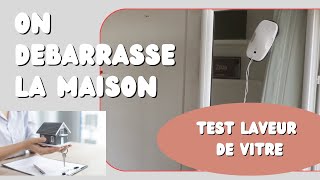 ON DEBARRASSE LA MAISON / TEST LAVEUR DE VITRE / HUTT DDC55