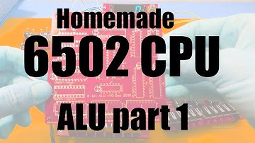 Making an ALU for my TTL 6502 CPU - part 1