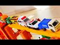 トミカ&ロングタイプトミカ26台☆トミカシステムの坂道を走る!坂道走行テスト! Tomica and Long Type Tomica Run Tomica System Drive Test
