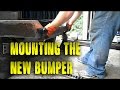 Fabricating Custom Front Bumper - Video 4 - Painting &amp; Mounting Problems