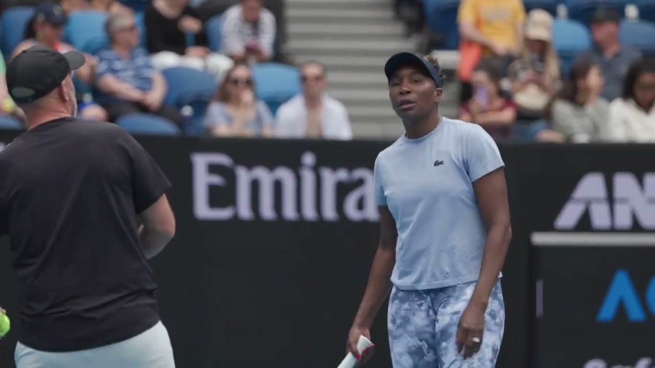 45-year-old Venus Williams readies to make history at Australian Open 2026