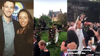 Jessica Pegula's with wedding with Taylor Gahagen thumbnail