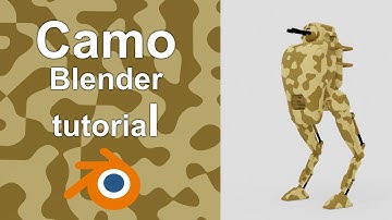 Camo Material: Blender Tutorial