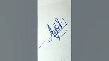 Arpit Signature #arpit #handwriting #trending #calligraphy #viralshort #shorts #short