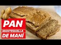 PAN KETO de Mantequilla de Maní Cacahuete 🥜🥜🥜con sólo 5 Ingredientes